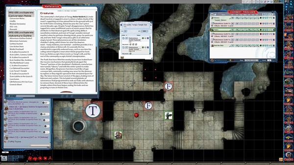 Скриншот из Fantasy Grounds - Starfinder RPG - Starfinder Society Scenario #1-09: Live Exploration Extreme!