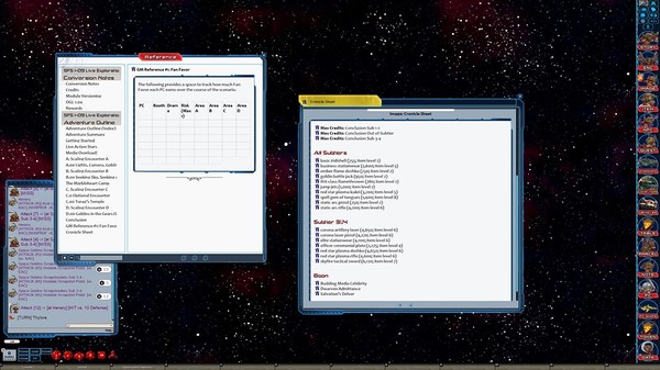 Скриншот из Fantasy Grounds - Starfinder RPG - Starfinder Society Scenario #1-09: Live Exploration Extreme!
