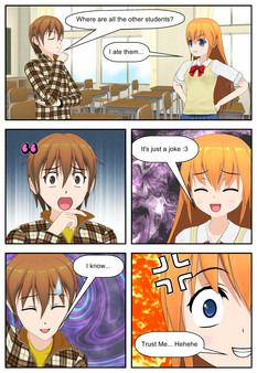 Скриншот из My School Teacher is a Fricking Kung Fu Dinosaur