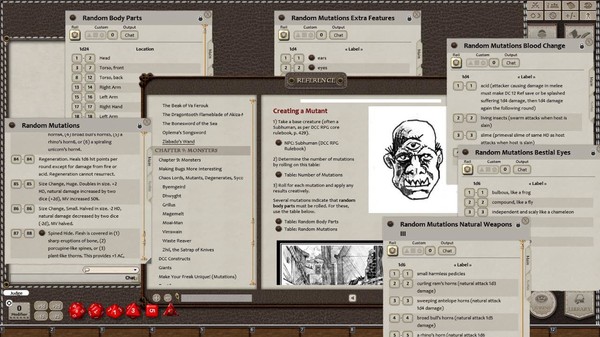 Скриншот из Fantasy Grounds - Dungeon Crawl Classics RPG Annual