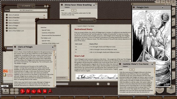 Скриншот из Fantasy Grounds - Dungeon Crawl Classics RPG Annual
