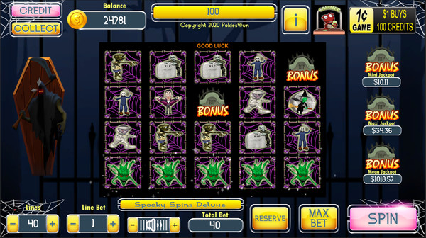 Скриншот из Spooky Spins Deluxe Steam Edition Скриншот из Spooky Spins Deluxe Steam Edition