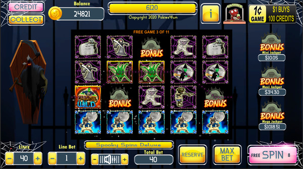 Скриншот из Spooky Spins Deluxe Steam Edition Скриншот из Spooky Spins Deluxe Steam Edition