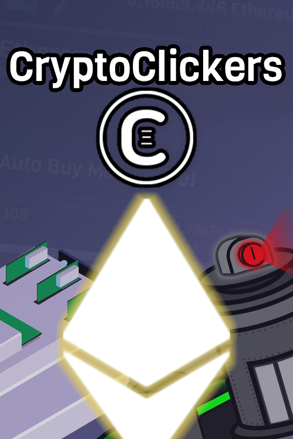 Steam portrait for CryptoClickers: Crypto Idle Game.