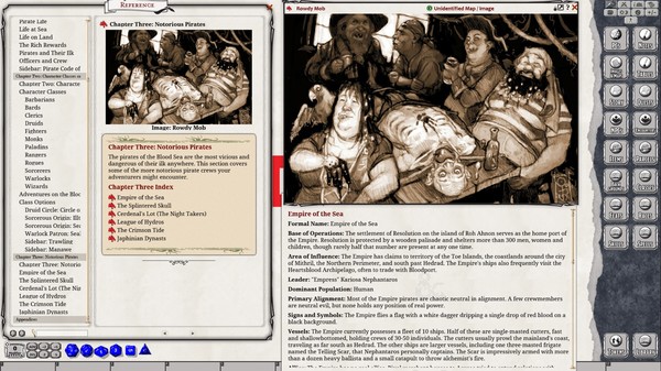Скриншот из Fantasy Grounds - Blood Sea: the Crimson Abyss