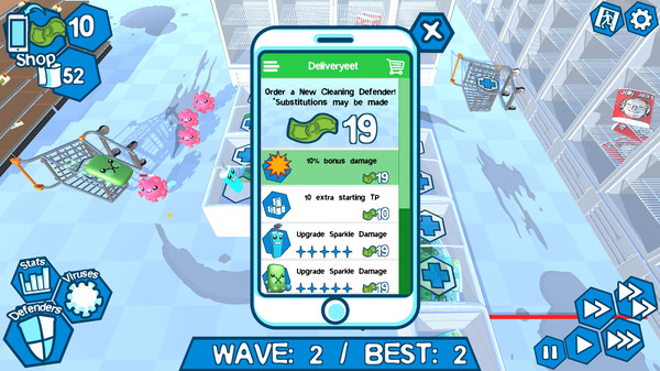 Скриншот из COVID Kawaii!