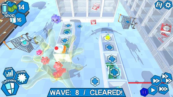 Скриншот из COVID Kawaii!