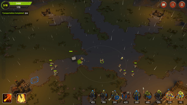 Скриншот из Orc's Civil War