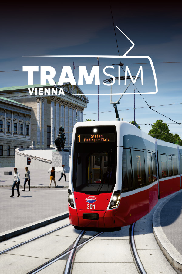 Steam portrait for TramSim Vienna - The Tram Simulator.