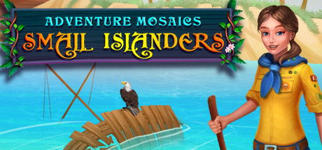 Adventure mosaics. Small Islanders cover art