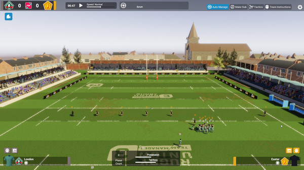 Rugby Union Team Manager 3 game for windows Pc 1