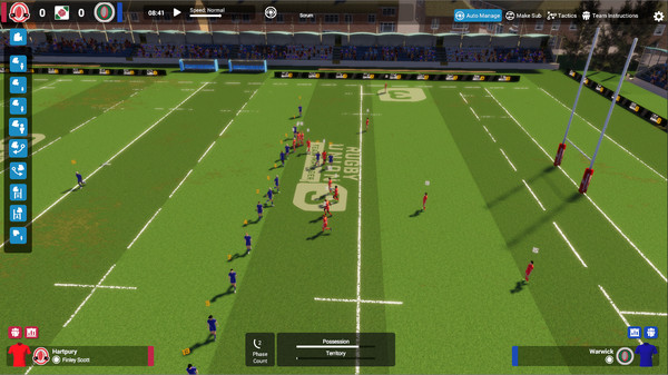 Rugby Union Team Manager 3 game for Linux 1