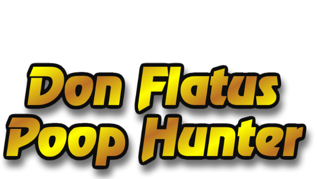 Don Flatus: Poop Hunter Logo
