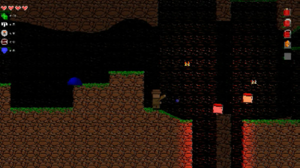 The Rogue Cavern game for Linux 1
