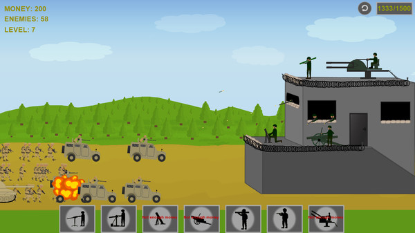 Скриншот из Defensive Attacks