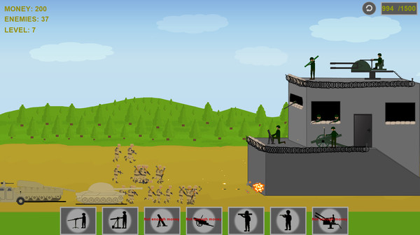 Скриншот из Defensive Attacks