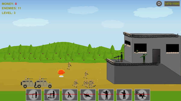 Скриншот из Defensive Attacks