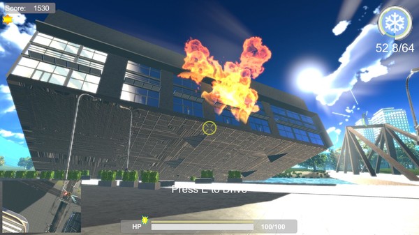 Скриншот из PEE WAR!!