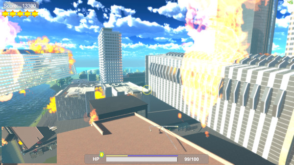 Скриншот из PEE WAR!!