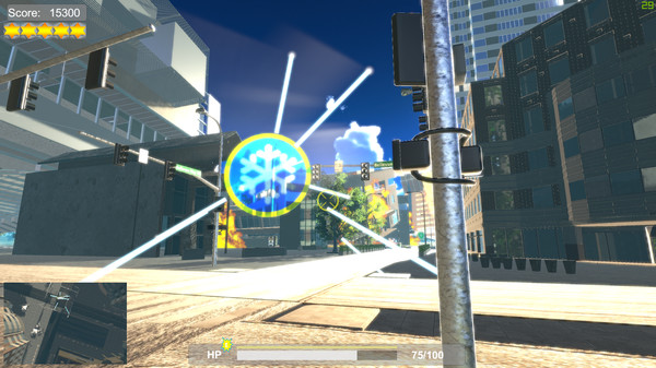 Скриншот из PEE WAR!!