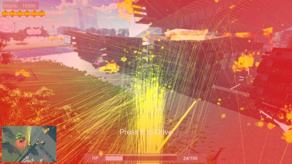 Скриншот из PEE WAR!!