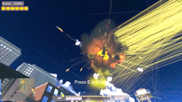 Скриншот из PEE WAR!!