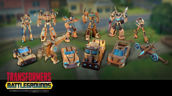 Скриншот из Transformers Battlegrounds - Gold Autobots Pack