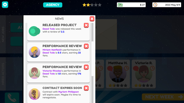 Скриншот из Actor Tycoon 2