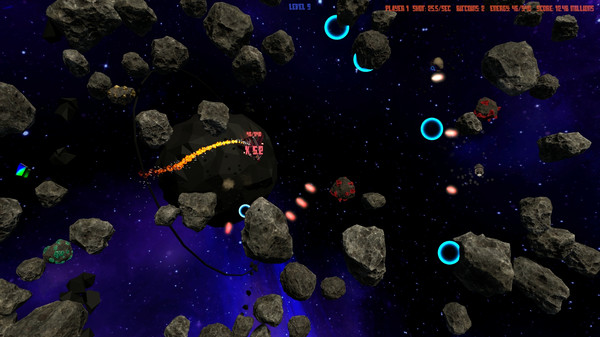 Asteroids 44 (For Four)for windows and Linux 1
