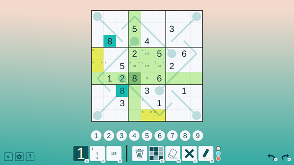 Скриншот из Thermo Sudoku