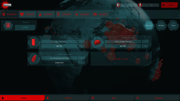 Covid-19 - Corona Clickerfor windows and Linux 1