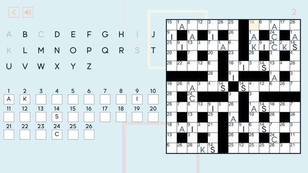 Скриншот из Simply Puzzles: Codewords