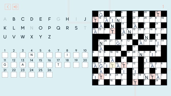 Simply Puzzles: Codewords game for Linux 1