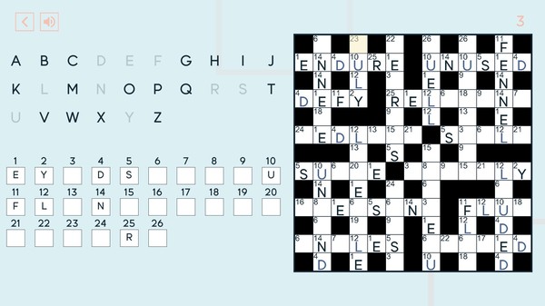 Скриншот из Simply Puzzles: Codewords