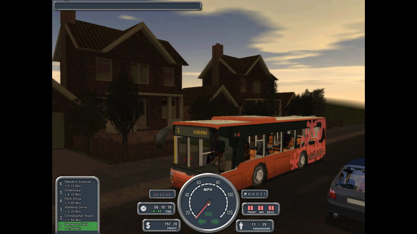 Скриншот из Big City Rigs: Bus Driver