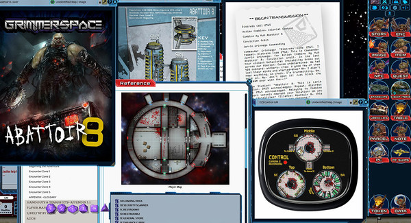 Скриншот из Fantasy Grounds - Grimmerspace: Abattoir 8