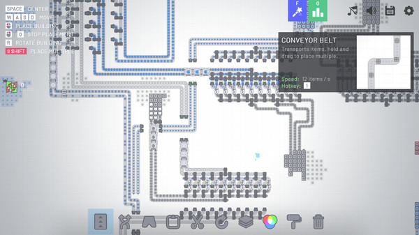 shapez.io game for windows Pc 1