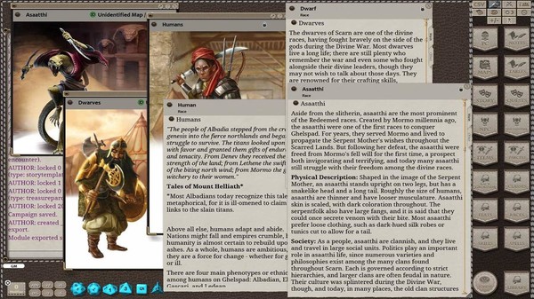 Скриншот из Fantasy Grounds - Scarred Lands Player's Guide