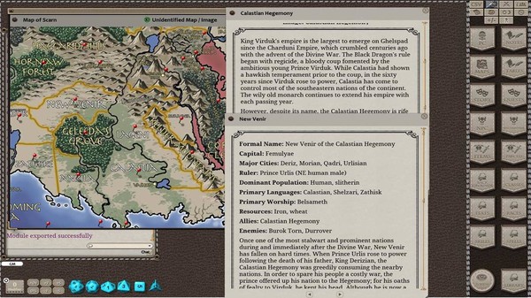 Скриншот из Fantasy Grounds - Scarred Lands Player's Guide