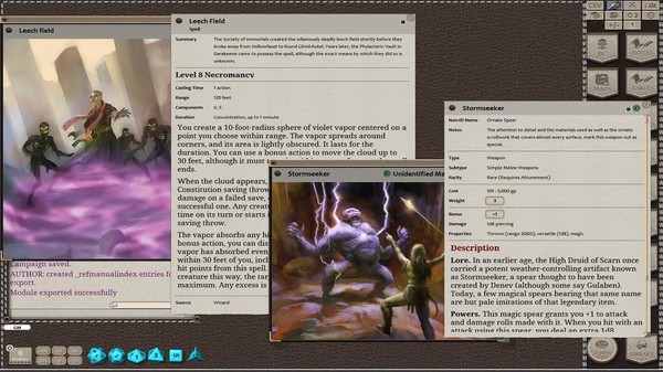 Скриншот из Fantasy Grounds - Scarred Lands Player's Guide