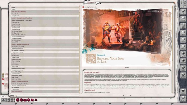 Скриншот из Fantasy Grounds - Remarkable Inns &amp; Their Drinks