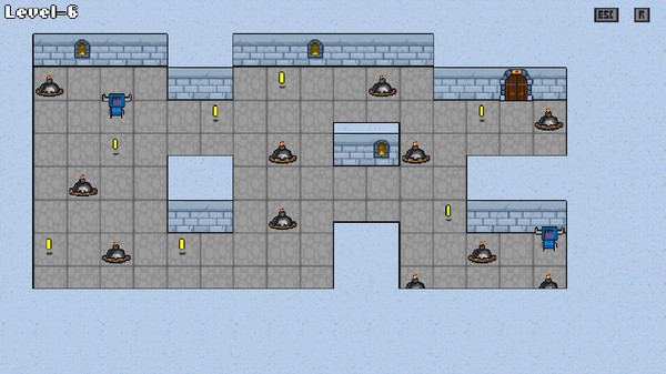 Knight's maze game for Linux 1