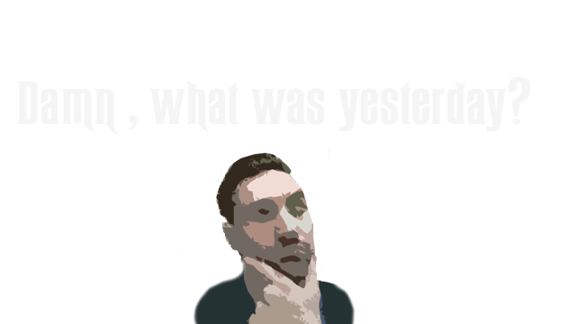 Damn, what was yesterday? Logo