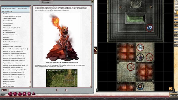 Скриншот из Fantasy Grounds - Pathfinder RPG - Pathfinder Society Scenario #1-11: Flames of Rebellion