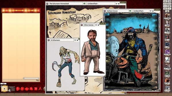 Скриншот из Fantasy Grounds - Wiseguys