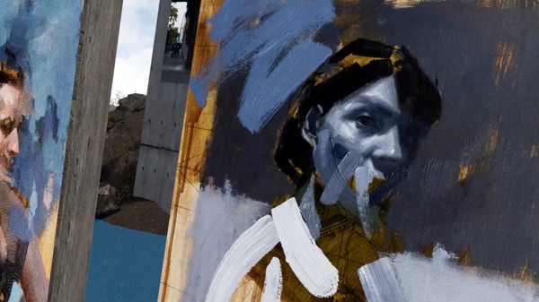 Скриншот из VR-NISSAGE 3 - John Wentz Art Exhibition