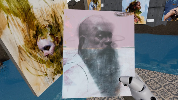 Скриншот из VR-NISSAGE 3 - John Wentz Art Exhibition