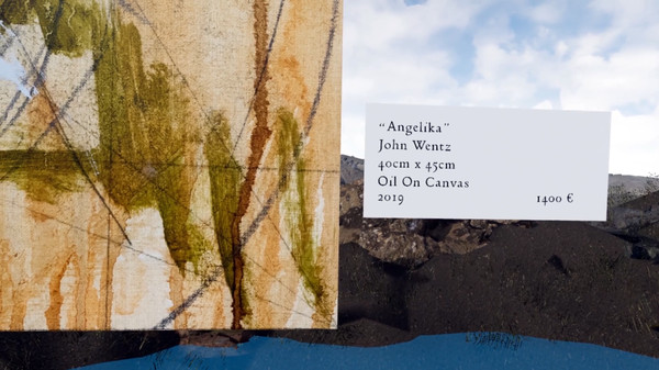 Скриншот из VR-NISSAGE 3 - John Wentz Art Exhibition