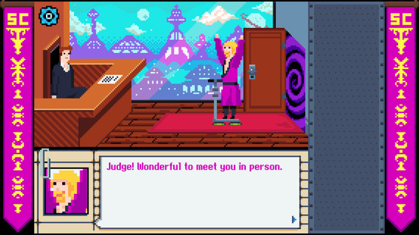 Скриншот из Space Court