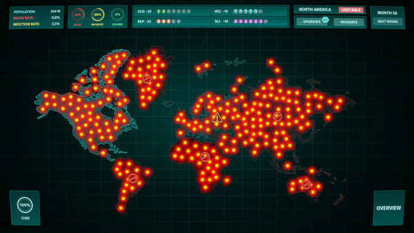 Скриншот из Corona Simulator